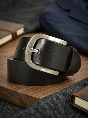 Men Genuien Leather Belt